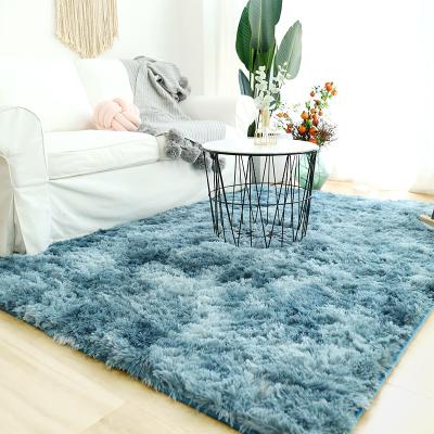 China Washable Customized Soft Round Blanket And Square Comfort Fluffy Carpet For Bedroom Living Room for sale