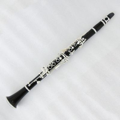 China BB Affordable Exquisite Student Clarinet Price Silver Plated Shiny Clarinet for sale