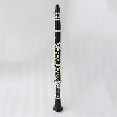 China High grade affordable student bb clarinet price clarinet silver plated shiny clarinet for sale