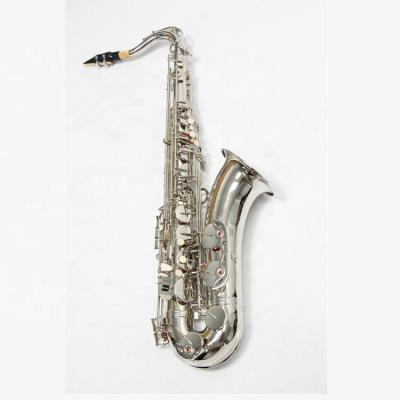 China High Quality Professional Tenor Saxophone Handcrafted Nickel Plated Nickel Plated Tenor Saxophone for sale