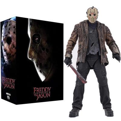 China MODEL TOY Jason Freddy Vs Jason Freddy's War Black Friday Action Number 7 Inch Doll NECA Model for sale