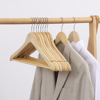 China K and B Contemporary Household Wholesale Wooden Wardrobe Clothes Coat Hanger for sale