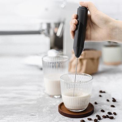 China Stocked K And B Ready To Ship Electric Handheld USB Coffee Milk Frother Battery Operated Kitchen Gadget for sale