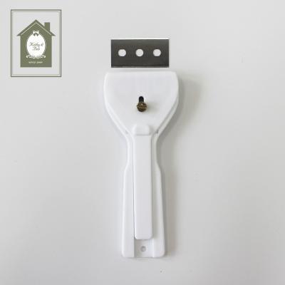 China Sustainable Hard Plastic Ceramic Hob Cleaning Scraper For Glass Or Ceramic for sale