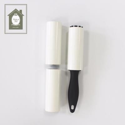 China Multi-Functional K and B Wholesale Roller Fiber Mini Lint Roller Plastic Rolling Sticky Paper Roller for sale