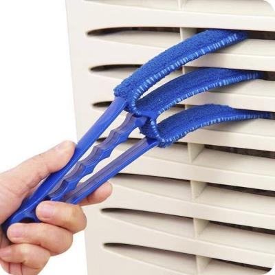 China K Stored & B Blind Stripper Multifunctional Microfiber Shutters Air Conditioner Window Cleaning Cloth Brush for sale