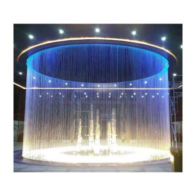 China Customization and an autumn round fountain stop service wall fountains indoor decorative water supply curtain for sale