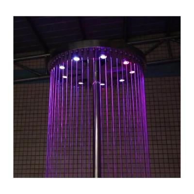 China One Stop Solution And Service Wall Fountains Artificial Indoor Water Fountain Water Rain Curtain Indoor Fountain for sale