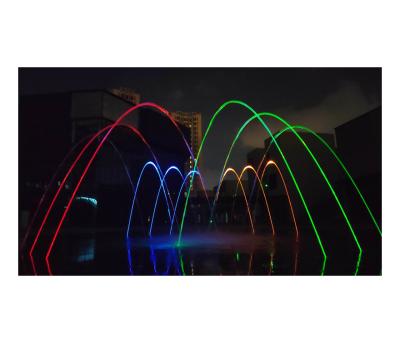 China Customization and One Stop Service Factory Price Multicolor Decorative LED Light Jumping Jet Fountain for sale