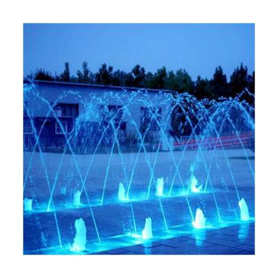 China Customization and One Stop Service Customized Laminar Water Spray Jumping Water Fountain Jets Multicolor Decorative LED Light for Square for sale