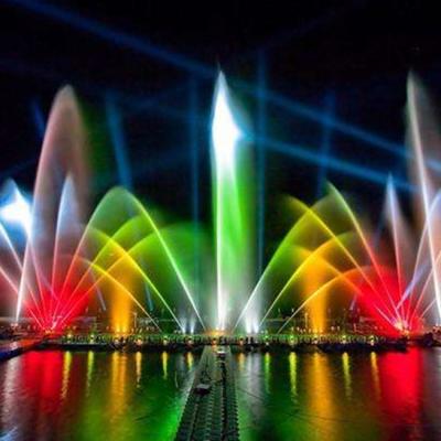 China Customization and One Stop Service FREE DESIGN DMX Controlled System Music Dancing Water Fountain with Colorful LED Light for sale