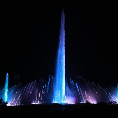 China Customization and One Stop Service Dubai Water Fountains Fountain Pond Water Magical Water Feature Dancing Musical Water for sale