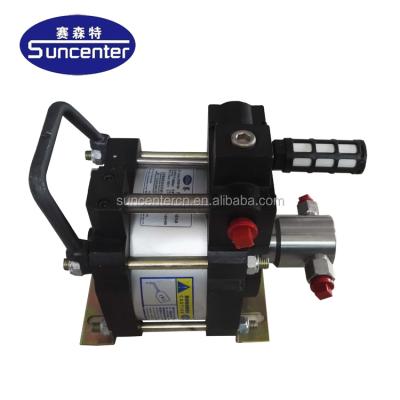 China Suncenter High Pressure Pneumatic Hydraulic Oil Test Pump 100 PSI-20000 PSI Oil Pump for sale