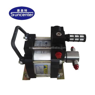 China Liquid / Petroleum / Chemical Suncenter High Pressure Pneumatic Liquid Pump 100 psi - 90000 PSI for sale