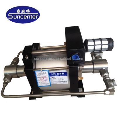 China Suncenter Testing Hydraulic Water Pump Compressed Water Pressure Pneumatic Portable Booster Pump for sale