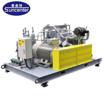 China Suncenter Argon / Helium / Nitrogen / CH4 Gas Compressor Oil Free With 50 Mpa Max Pressure for sale