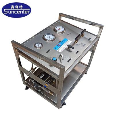 China Pneumatic Natural Gas Suncenter Natural Gas Booster Pump System zu verkaufen