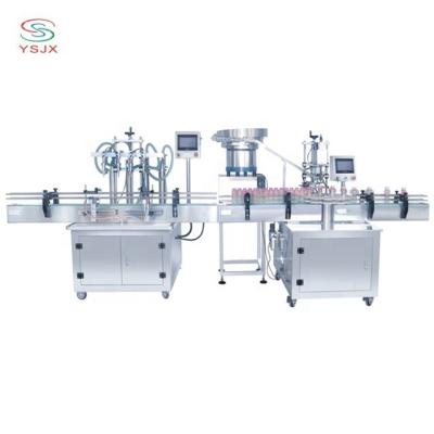 China GARMENT 4 Nozzles Automatic Liquid Linear Glass Cleaning Filling 500ml Machine Line For Alcohol for sale