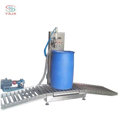 China Food Drum Barrel Filling Machine For Lubricant Frying Oil With 200 20 Liters for sale