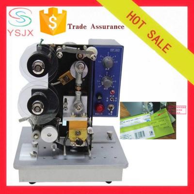 China Date Coding Machine Electric Ribbon Heating Batch Code Pocket Printing Machine for sale