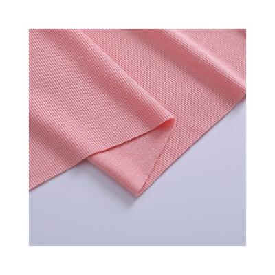 China Breathable Fabric Factory Supplier Brand New Cotton Spandex Ribbed Fabric For Underwear for sale