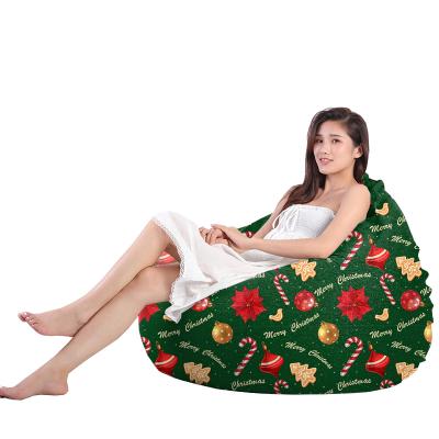 China Adjustable (Height) No Filling Tatami Recliner Chair Bean Bag Cover Sofa Bed Christmas Decor Indoor Furniture 2021Home for sale