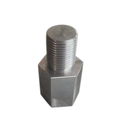 China Used For Connection Fastener Factory Supply Stainless Steel Threaded Hole Positioning And Hex Bolt Customized Mirror Finish Hex Positioning Rod for sale