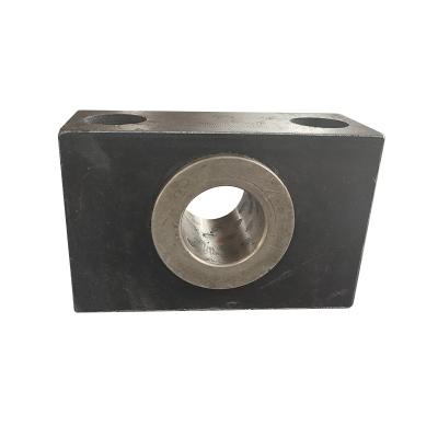 China Automation Equipment Factory Supply Steel Brass Pillow Block Supporting Durable Auger Support Supporting Seat For Automation Equipment for sale