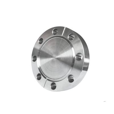 China All Kinds Of Vacuum Pump Connection Accessories Wholesale Price Polishing Stainless Steel Cf Flange Preferred Material High Vacuum Flange for sale