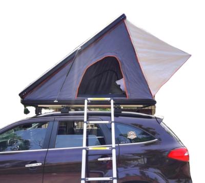 China Camouflage/Field Game Sell Well New Type Canvas Folding Camping Hard Shell Car Roof Top Tents Outdoor for sale