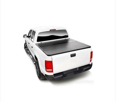 China Brief & Single Color Fine Quality Black Aluminum Tonneau High Quality Retractable Cover for sale