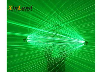 Cina Fascio telecomandato all'aperto di verde 532nm delle luci laser del partito di discoteca dei guanti del club in vendita