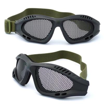 China Perforiertes Metall Mesh Tactical Military Glasses FDA zu verkaufen