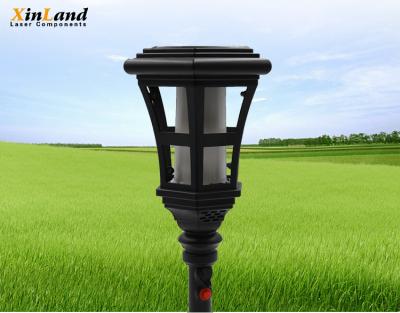 China el oscilar 7.2W flamea las luces solares de la llama de las luces solares para las luces del poste de la trayectoria de la yarda de Graden en venta