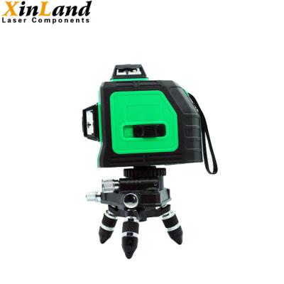 China Laser verde impermeável ao nível 12 linhas com linha horizontal automática 360° linha transversal horizontal e vertical de 3D à venda