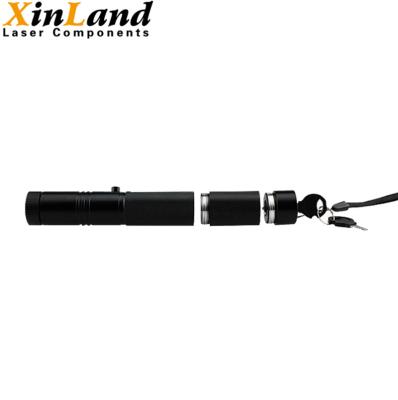 China Laser-Zeiger-Pen Outdoor Flashlight With Safety-Schlüsseleinstellbare brennweite des Strahln-301 zu verkaufen