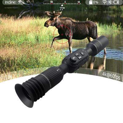 China Hi-4 K-F Night Vision Scope Jagd mit IR-Taschenlampe, die Bereich beschmutzt zu verkaufen