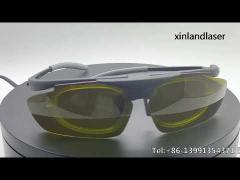 200-450nm OD7+ 450-500nm OD6+ laser protective glasses