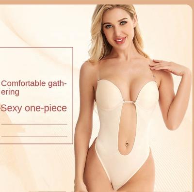 China Fuzhoudaisiya Seamless Plus Size Body Shaper Butt Seamless Push Up Backless Shapewear for sale