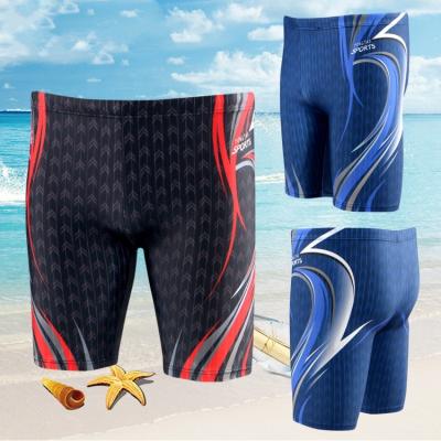 China Fuzhoudaisiya Plus Size Plus Size Swimming Trunk Quick Drying Competitive Men Racing Swim Trunks for sale