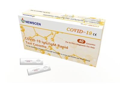 Cina Corredo colloidale della prova del coronavirus del plasma del siero della selezione 10uL dell'oro in vendita