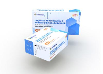 China TUV 24 Months No Instrument HEV Hepatitis Rapid Test Kit for sale