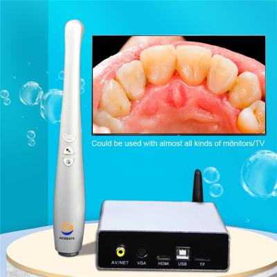 China Easy Operation Dental Clinic Portable Digital AV/VGA Oral Camera Output Tooth Oral Examination Endoscope Camera Intraoral Scanner for sale