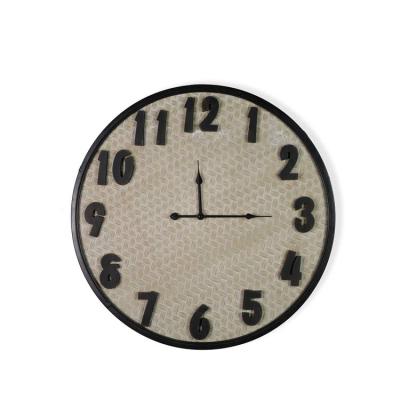 China Exclusive Customization Style High Quality Nordic Metal Wall Clock For Living Room for sale