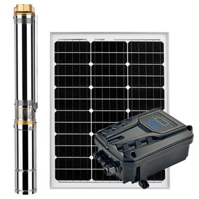 China Long Lifespan / Long Lifespan Energy Saving Energy Saving Permanent Magnet Good Deep / Dc Brushless Motor Drilling Motor Solar Panel Operatiion Water Pump For Irrigation for sale