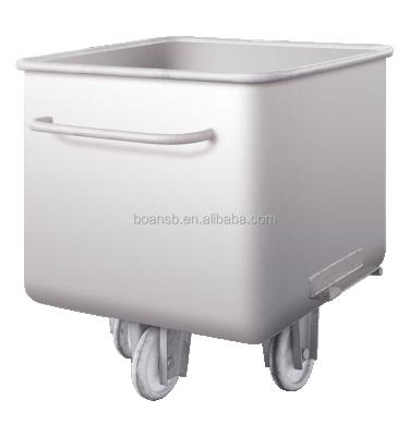 China 304 Stainless Steel Hopper Cart for Meat Processing for sale