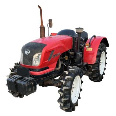 China DF554-3 China factory cheap high quality agricultural 4x4 drive type 55HP used farm wheel tractor for sale