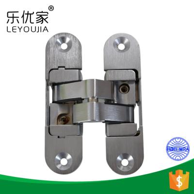 China High Quality 180 Degree Adjustable Zinc Alloy Concealed Concealed Door / 3D Cabinet Door Hinge for sale