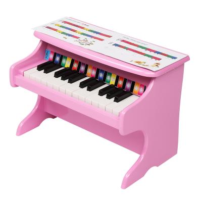 China Playing High Quality Mini Child Piano Toy Musical Instrument For Early Education Toy Kids Wooden Piano for sale