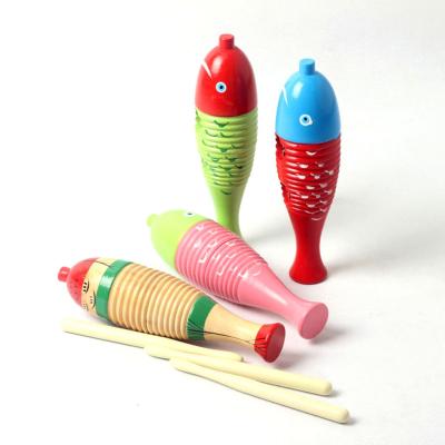 China Wholesale Multi Shapes Wooden Musical Instrument Playing Toys For KIS Toys Wooden Block For Children for sale